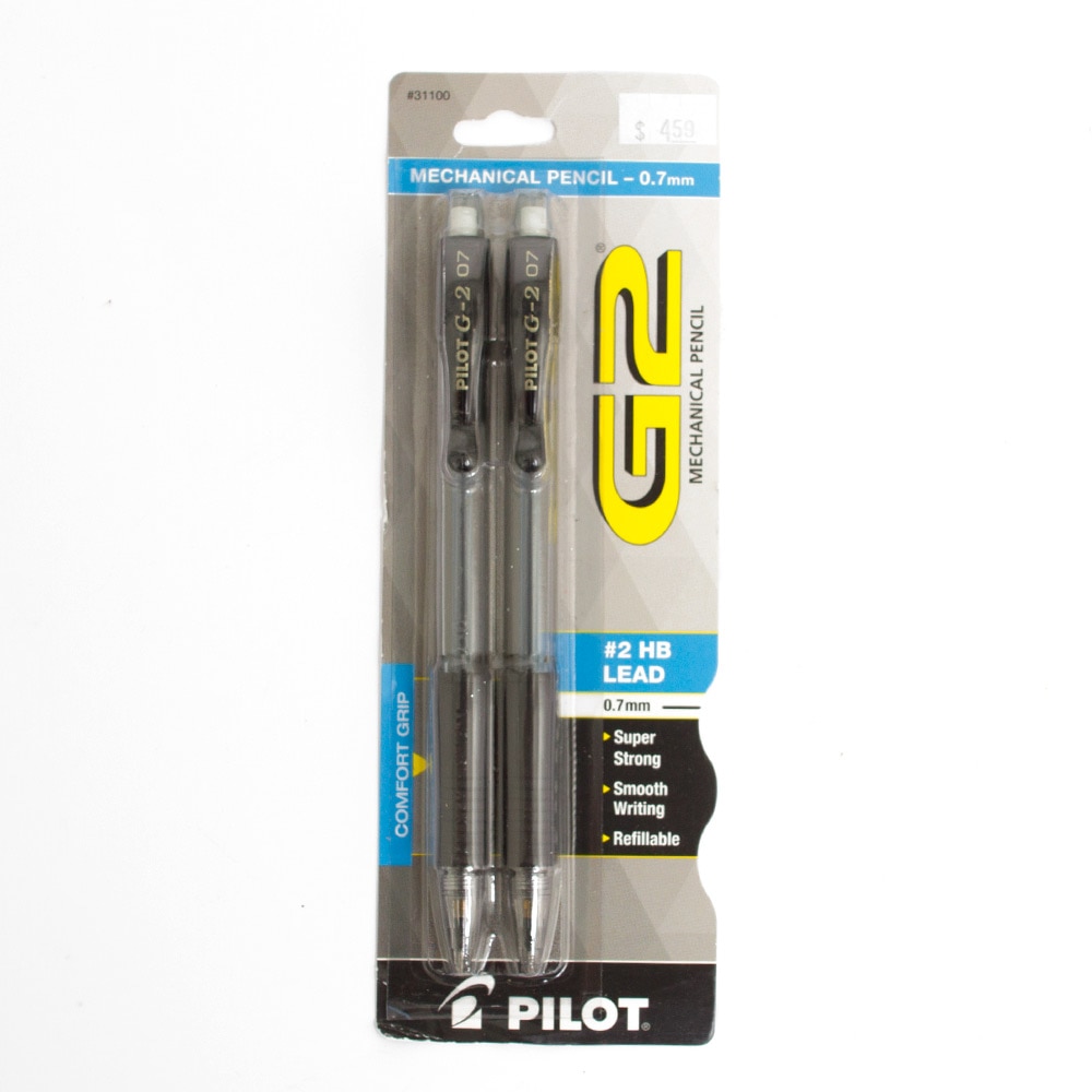 Pilot, G2, Carded, 0.7mm, 2 Pack